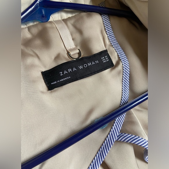 Zara women’s trench coat - Picture 3 of 8